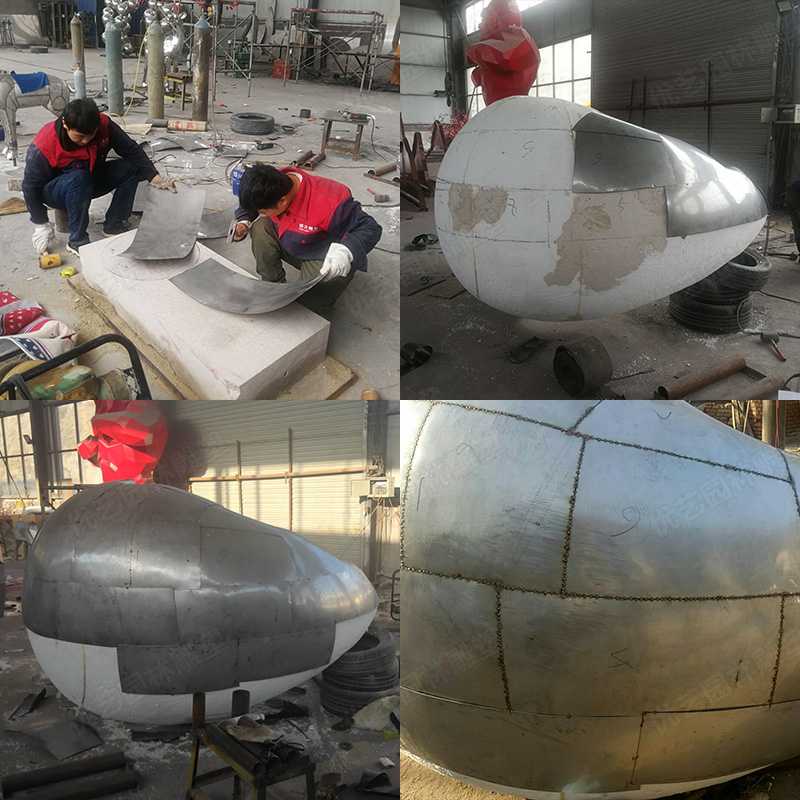 不銹鋼雕塑制作廠家，定制大型不銹鋼雕塑